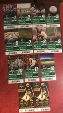 2018 COLLEGE WORLD SERIES MOSTLY COMPLETE SET OF TICKET STUBS  OREGON STATE