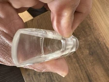 RARE NOS Babbitt Elkhart Clear Plastic “X” Alto Saxophone Mouthpiece | Vintage