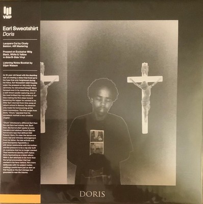 Earl Sweatshirt   Doris, VMP-Hip Hop, 180g black, white and yellow Vinyl! Rare!