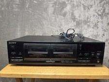 SONY TC-WR465 Dual Cassette Deck Tape Player Recorder Needs Repairs