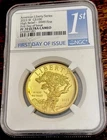 2023 W Proof $ American Gold Liberty High Relief NGC PF 70 UC First Day FDOI