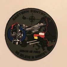 Patch We Believe In Ghosts Eastern Sentry Patriot Eurofighter Luftwaffe PVC