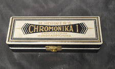 Vintage M. Hohner's Chromonika I with Original Box