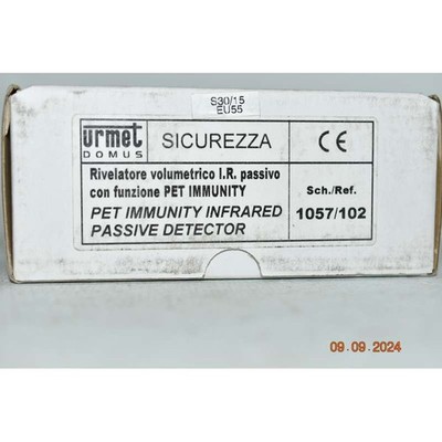Urmet Domus 1057/102 Infrared Radio Bidirectional Sensor With Pet Function Imm