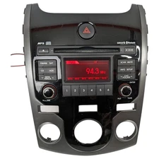 2010-2013 Kia Forte Radio Stereo Mp3 CD Player Display Screen Hazard Switch OEM