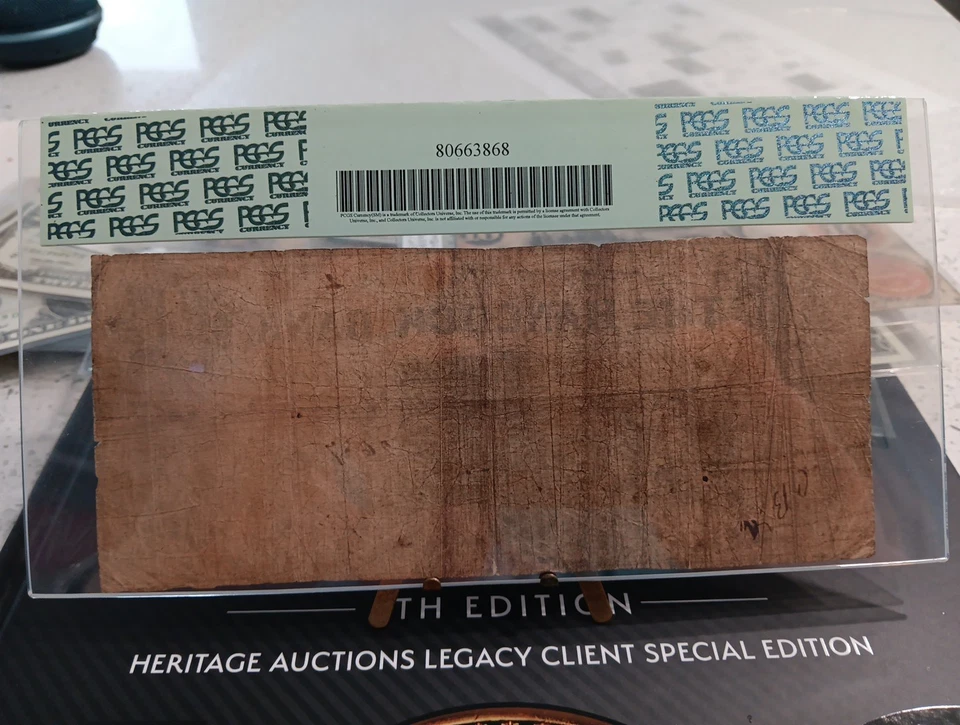 The Hancock Bank Of Ellsworth Maine $1 July 1,1854 Certified PCGS VG8 - Image 2 of 4