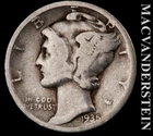 1935-P Mercury Dime — photo from another recent sale