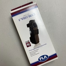 New FLA Orthopedics Pro Lite 8" Airflow Wrist Brace Black L/XL Left