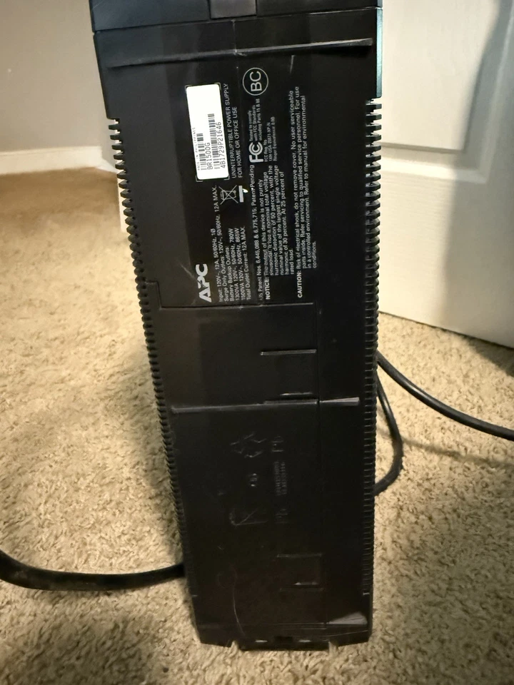 APC Back-UPS Pro 1500 10 Outlet Uniterruptable Power Supply BR1500G - Image 3 of 4