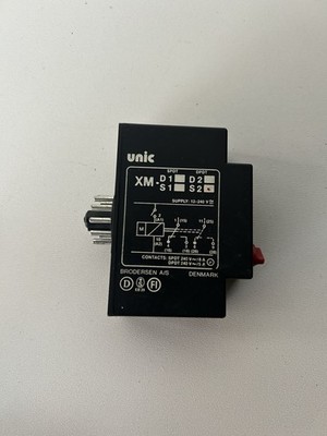 UNIC XM Zeitverzögerungsrelais D1 S2