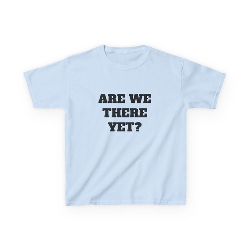 Kids Tee - 'Are We There Yet?' Vacation Wear, Gift for Kids, Adventure T-Shirt - Picture 2 of 37