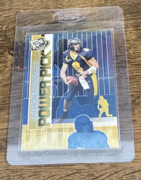 2005 Press Pass Power Picks Aaron Rodgers Non Auto Rookie Card #47! Future HOF