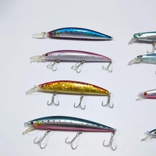 【Many Items】Set of 8 Minnows