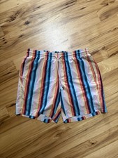 Surfcuz Men s Swim Trunks Stripes Size Large EUC