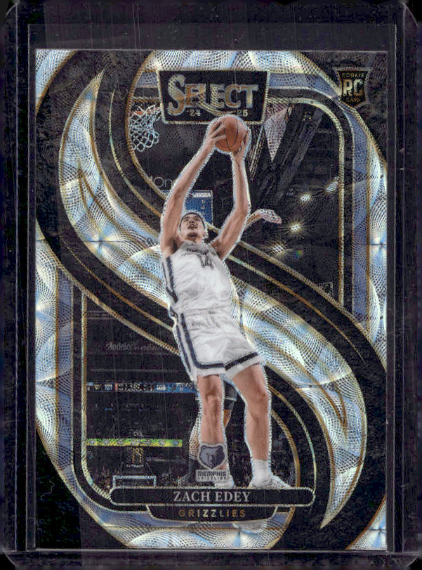 2024-25 Panini Select - Premier Level Zach Edey #192 Scope Prizm (RC)