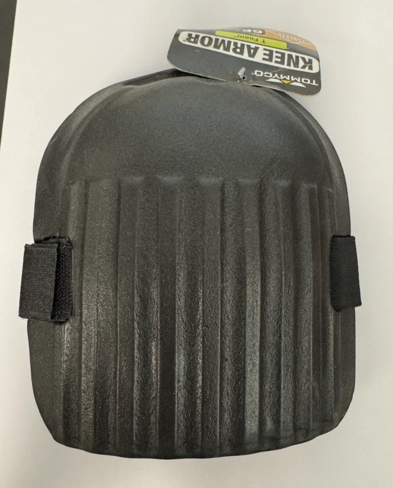 Rodilleras TommyCo armadura de rodilla espuma en T negras 1 par Foto 2 de 4