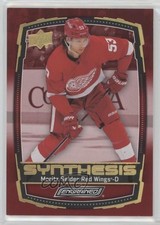 2023-24 Upper Deck Engrained Synthesis Red Moritz Seider #S-21 08ee