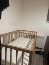 Baby Cot Bed with Mattress