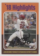 2019 Topps Archives High Number 1975 Highlights Design Juan Soto #314 2g8