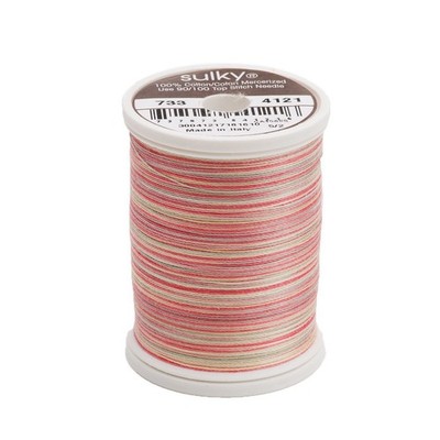 733-4121 Blendables Thread for Sewing, 500-Yard, Rhubarb