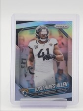 JOSH HINES-ALLEN 2025 PANINI PRIZM FOOTBALL SILVER JAGUARS Q5819
