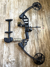 Mission Craze 2 RH Compound Bow 70lb 29in Draw 30in Black w/Accessories $500 OBO