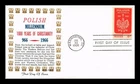 DR JIM STAMPS US COVER POLISH MILLENNIUM FIRST DAY ISSUE KHOL KRAFT CACHET