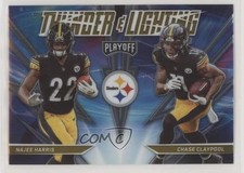 2021 Panini Playoff Thunder and Lightning Najee Harris Chase Claypool 00br