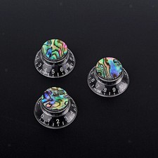 3 Piece Speed Control Knobs Volume Two Tones - Electric