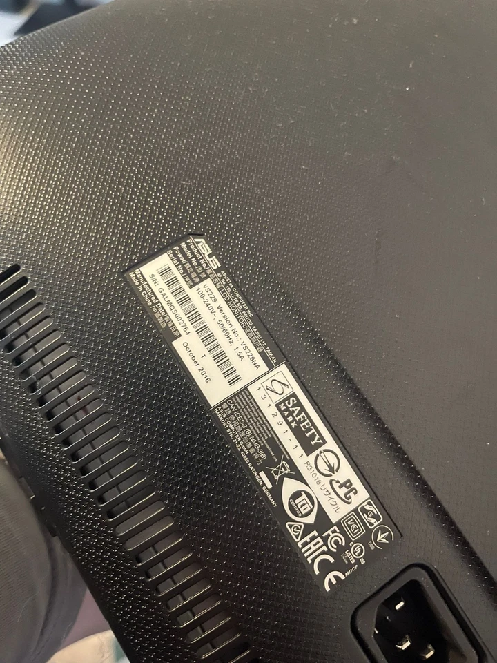 ASUS VS229NA 21,5 Zoll Full HD LED-Monitor, mit Fuß - Bild 2 von 2