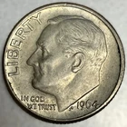 1964-D Roosevelt Dime - Circulated Condition - 90% Silver - US Coin - 3115