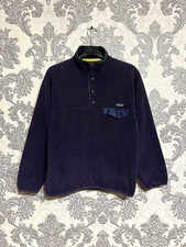 Patagonia Synchilla Shap-T Purple Fleece Pullover Vintage Mens Size M