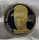 Greg Maddux National Cy Young Award Winner 1 oz .999 Fine Silver Round #1501