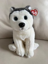 TY Beanie Buddy Nanook The Husky Puppy Dog Plush
