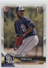 2018 Bowman Prospects Pedro Avila #BP40 13w8