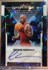 2025 Leaf OPTICHROME Dennis Rodman OBK-DR1 Blue Crystal AUTOGRAPHED 1/1