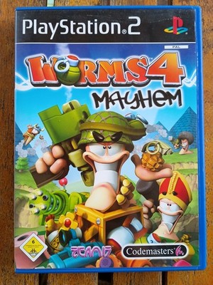 Worms 4-Mayhem (Sony PlayStation 2, 2007 Codemasters 2005)