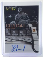 JAMAL SHEAD 2024-25 PANINI NOIR FREEZE FRAME GOLD ROOKIE RC AUTO 3/5