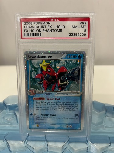 Crawdaunt ex graded PSA 8 for sale on eBay