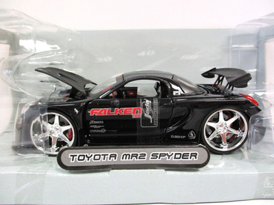 JADA - IMPORT RACER - TOYOTA MR2 SPYDER TUNER DRIFT CAR - 1/24 DIECAST