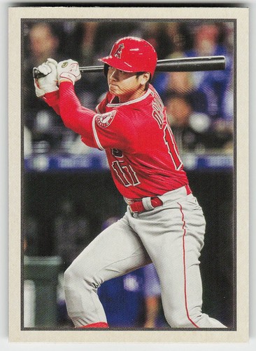 2019 Bowman Heritage #53VR-92 Shohei Ohtani BASEBALL Los Angeles Angels
