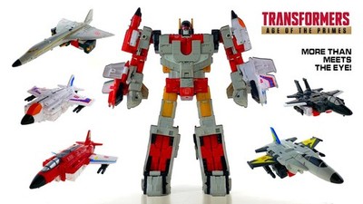 Hasbro Transformers Age Of The Primes Superion Aerialbot Team 5er Pack