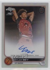 2022-23 Topps Chrome OTE Overtime Elite Chrome Auto Tyler Bey #CA-TB2 Auto 5lz