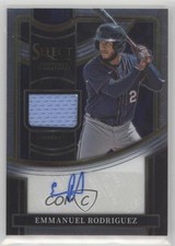 2023 Panini Select Swatches Signatures Emmanuel Rodriguez #SSS-ER Auto 1j30