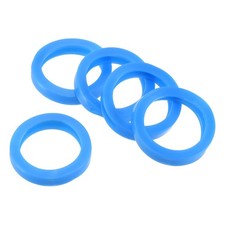 Key Caps Covers Rings, 10 Pack 1.2" Keys Identifiers Covers Coding Tags, Blue