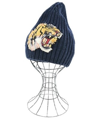 GUCCI Knit Caps/Beanies Navy M 2200567758101 | eBay