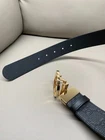 100% Authentic Gucci Black Leather Belt