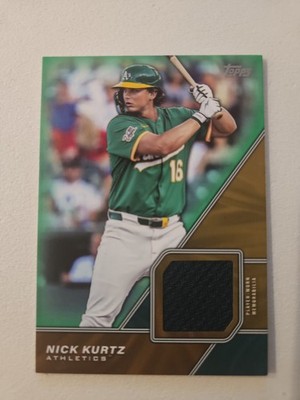 💥2026 Topps MLM Green Color Match Relic /99 Nick Kurtz Player‑Worn ☆NM☆🔥