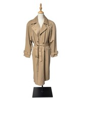 Bernardo Women’s Trench Coat Camel Petite Size XL