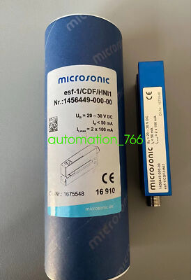microsonic  esf-1/CDF/HNI1 1456449-000-00 Ultrasonic sensors Via Fedex or DHL